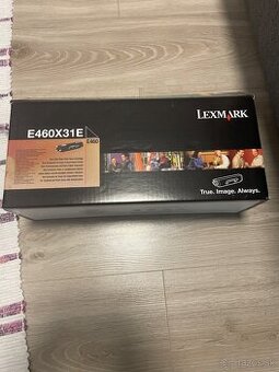 Originál toner lexmark e460