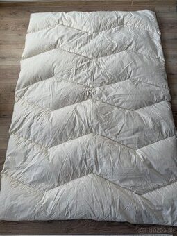 2× páperový paplón, ručná výroba z nesekaného páperia