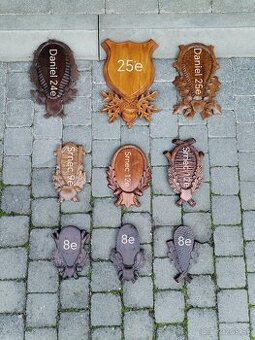 Podložky pod trofeje