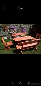 Zahradny nabytok pre 10 osob dovoz cela SR