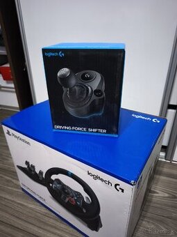 Predám herný volant Logitech g29 aj s riadiacou pákou