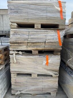 Zámková dlažba 40x40x3 – žltá/červená – 3€/m²