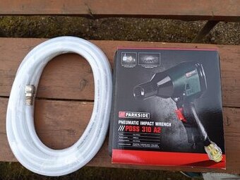 Pneumatický rázový uťahovák plus hadica na vzduch