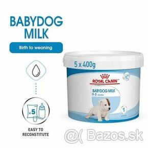 royal canin babydog milk