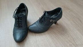 Sivé kožené topánočky na šnurovanie – Hujo – v.35