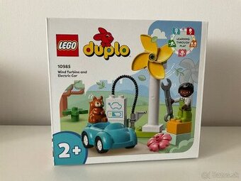 LEGO® Duplo 10985 Veterná turbína a elektromobil