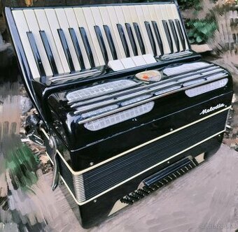 Harmonika Akordeon Melodia Lignatone