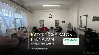Prenájom, kadernícky salón, Banská Bystrica