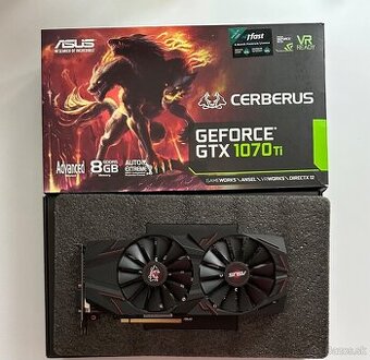 Asus Cerberus GTX 1070 Ti 8gb VRAM