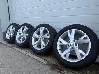 OIGINAL ŠKODA OCTAVIA DISKY 5x112 R17 205/55 R17 ZIMA
