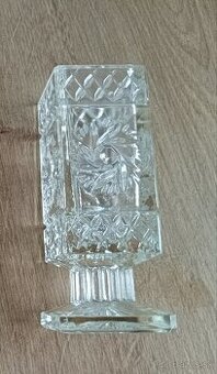 Vintage sklenený stojan / vázička