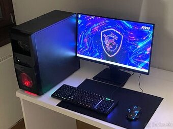 Herný PC +monitor,klávesnica,myš
