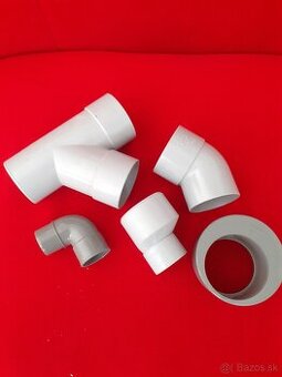 PVC tvarovky