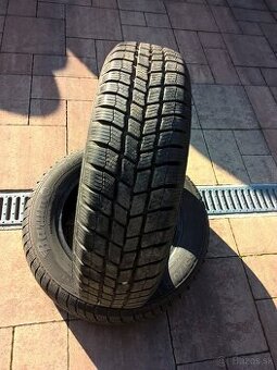 2 ks ZIMNÉ 165/70 R14 81T BARUM cca 7-8 mm  -  LEN 15,-€/kus