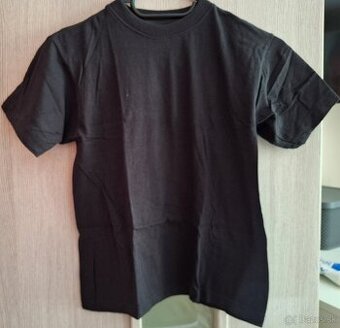 Chlapčenské čierne tričko FEI YANG