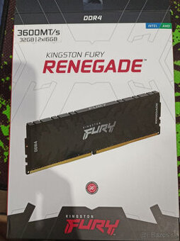 Kingston Fury DDR4 32GB - 3600 - CL16-20-20