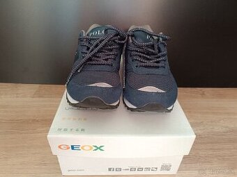 POLO Ralph Lauren detské tenisky /plátené - textil+koža/