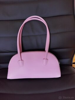 Shoulder bag kabelka bledorúžová H&M