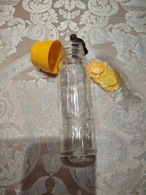 Kojenecka retro fľaša sklo - 1