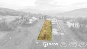 RADO | Stavebný pozemok pre rodinný dom, 1000m2, Hrabovka