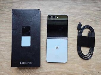 Samsung Z Flip5 5G 8GB/256GB Mint, top stav, zaruka