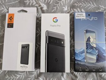 Predám Google Pixel 6 Pro 128 GB čierny nový, nerozbaleny.