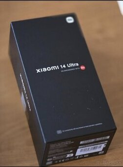 Xiaomi 14 Ultra 16/512GB Black záruka
