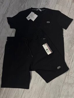 Čierna súprava Lacoste - 1