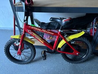Predám detský bicykel Cars (McQueen), 14'