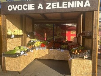 Predám ručne robený stánok na predaj ovocia a zeleniny