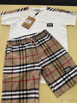 Burberry biela krátka suprava