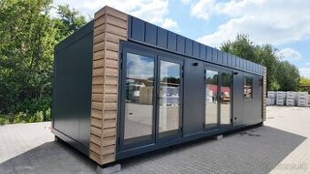 tiny house, kontejner 9×3 m – kancelář, obchod, bydlení