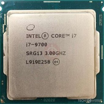 Procesor i7- 9700 8x4,7Ghz Cofee Lake 100%STAV