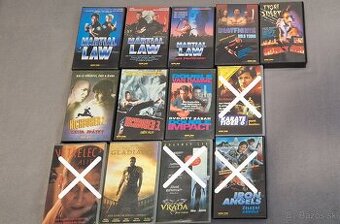 Predám zbierku VHS filmov