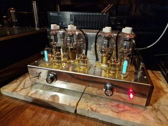 Elektrónkový zosilnovač 2x40W s 6bg6