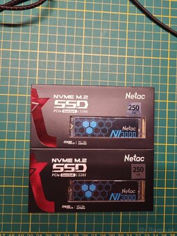 Nové SSD 250GB 3000MB/s
