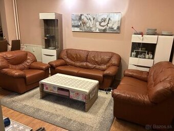 Predám sedačku - pravá koža