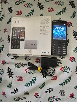 Nokia 230 volny čierny v dobrom stave plne funkčný ide na 1