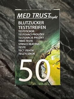 MED TRUST testovacie prúžky