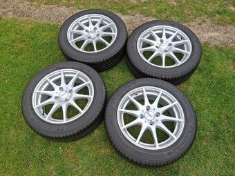 16" ALU 4x108 + TPMS + letné 195/55 r16 7mm TOP