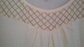 Tričko s čipkou-NOVÉ