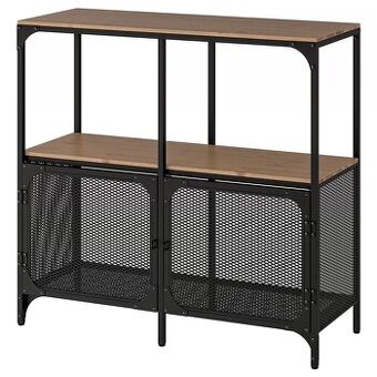 Kniznica IKEA FJÄLLBO, V INDUSTRIALNOM VINTAGE style