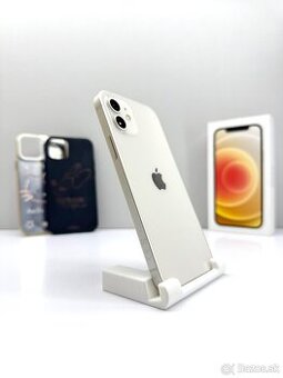 iPhone 12 WHITE TOP STAV 100% ZDRAVIE BATÉRIE
