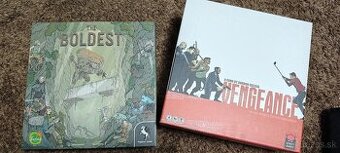 Spoločenské hry Boldest a Vengeance