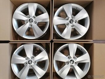 16" alu originál ŠKODA + zimné CONTINENTAL DOT 2525..
