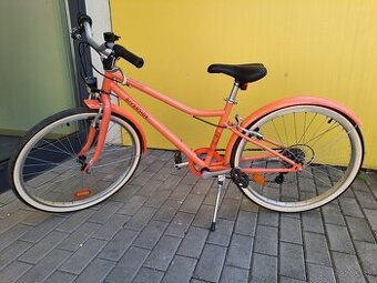 Dievčenský trekingový bicykel BTWIN Riverside