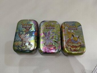Pokemon tcg prismatic evolutions mini tin