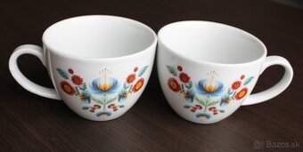 Šálky oxalis na teplé nápoje 2ks