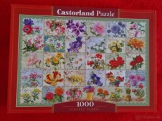 Puzzle Castorland - Vintage floral, 1000 dielov