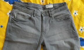 Sivé džínsy